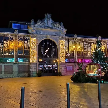 Narbonne Studio renové centre ville Extérieur photo